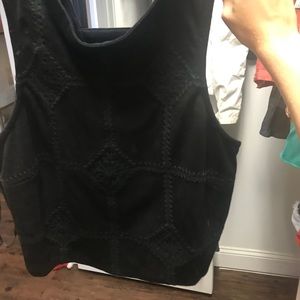 Black tank part of a two piece set!